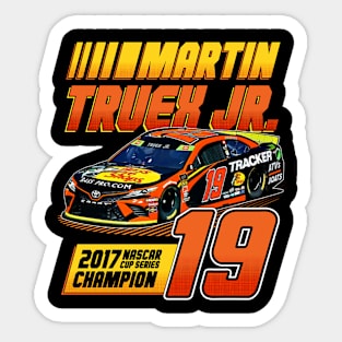 Martin Truex Jr. 19 Champion Sticker